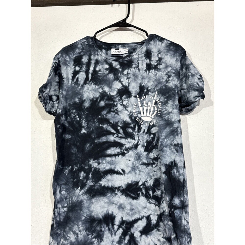 Vintage Ruthless World Tour Tie Dye T-shirt W/ Skeleton Logo Mens Large